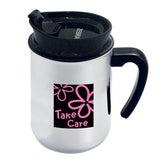 Double wall cup with lid